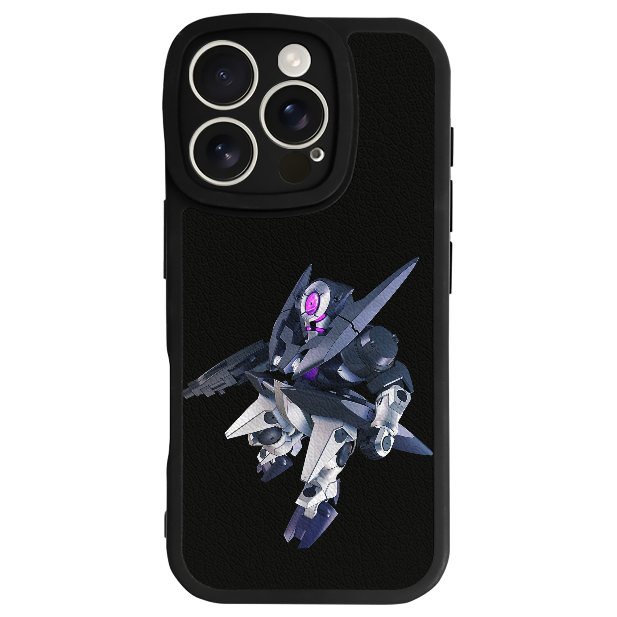 （画像用） 機動戦士ガンダム Mobile Suit Gundam 【iPhone 16シリーズ対応】シリコンスマホケース（レザー調） 材質：シリコン